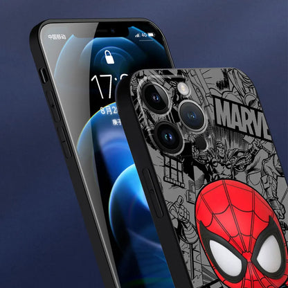 Marvel Chibi Matte Lux iPhone Case