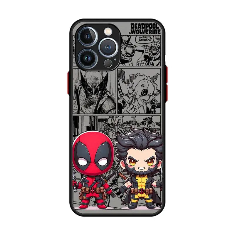 Deadpool & Wolverine Matte Lux iPhone Case