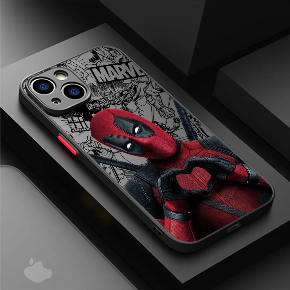 Deadpool Matte Lux iPhone Case