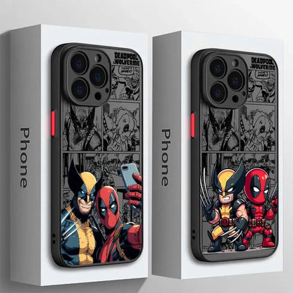 Deadpool & Wolverine Matte Lux iPhone Case