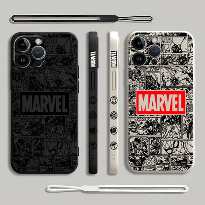 Marvel Logo Matte Lux iPhone Case