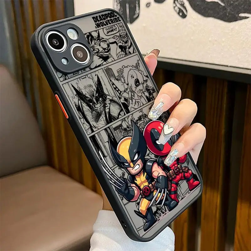 Deadpool & Wolverine Matte Lux iPhone Case