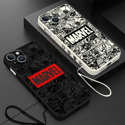 Marvel Logo Matte Lux iPhone Case