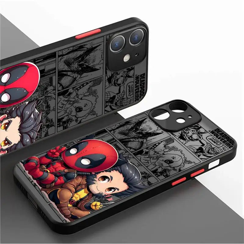 Deadpool & Wolverine Matte Lux iPhone Case