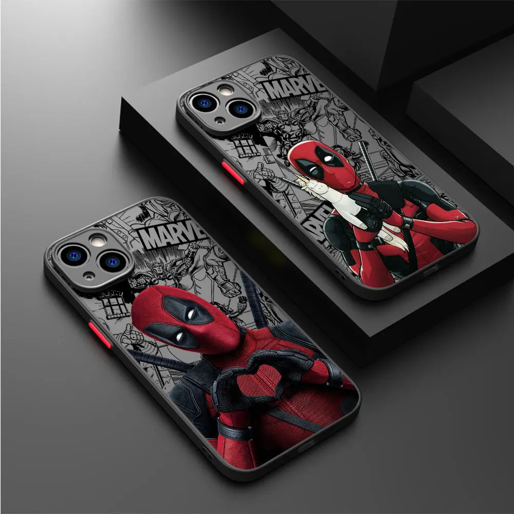 Deadpool Matte Lux iPhone Case